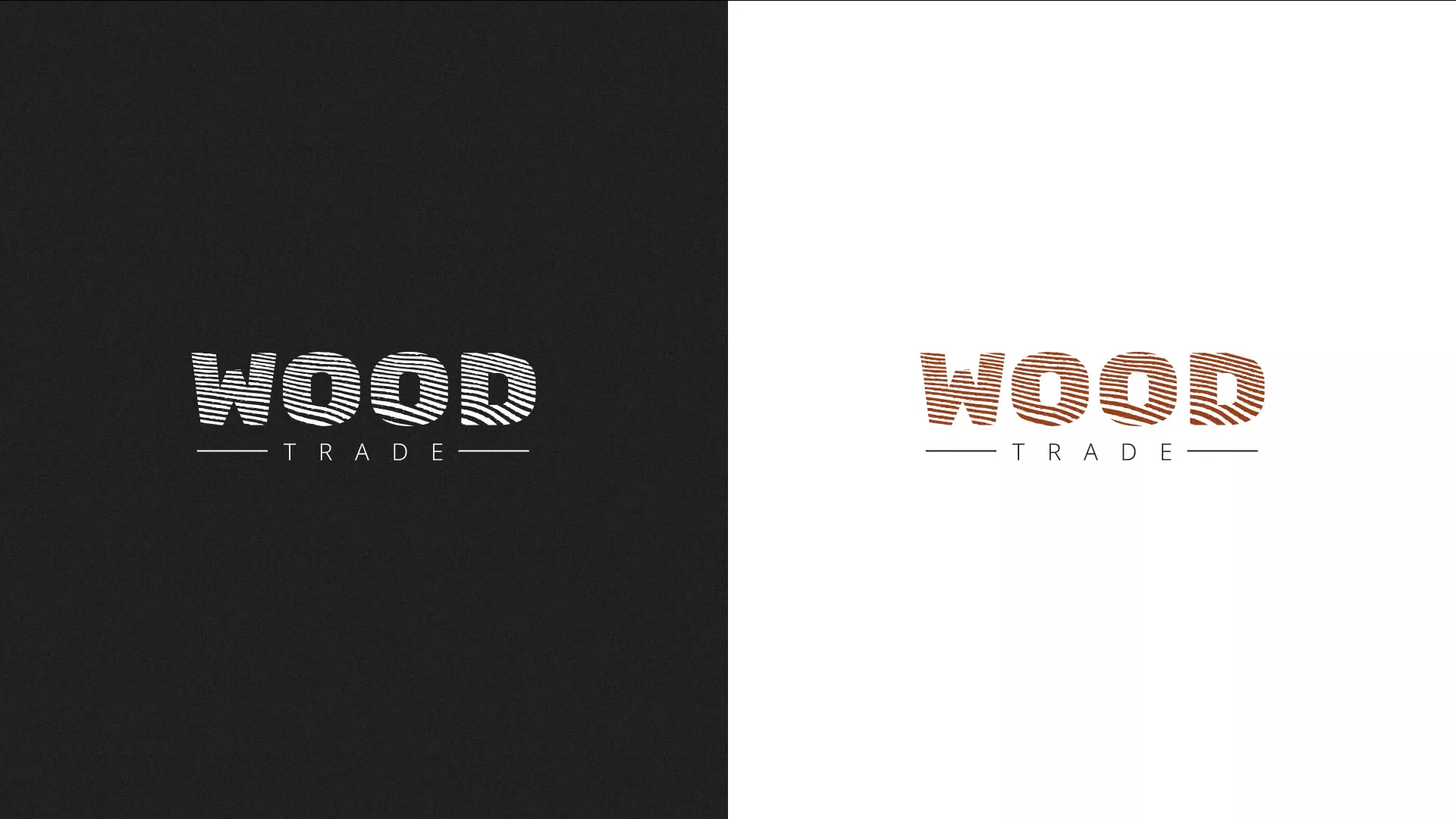 Разработка логотипа для компании «Wood Trade» в Дмитровске